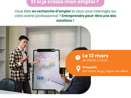 Atelier Deffinov : Et si je créais mon emploi ?