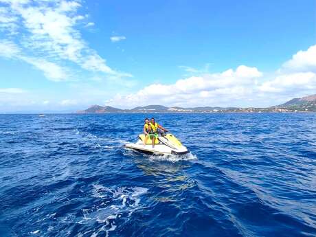 Tour in moto d'acqua 2h00 con Sublim Sky