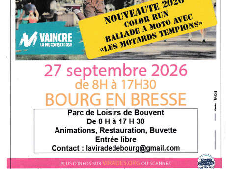 Virade de l'espoir Bourg en Bresse