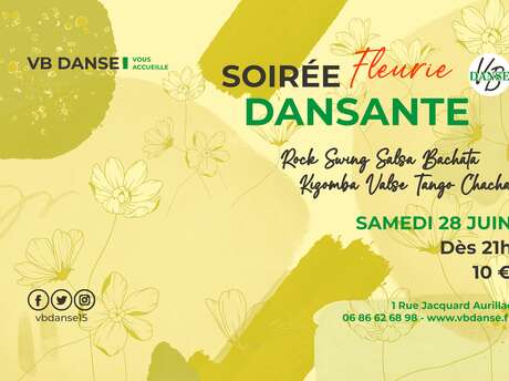 Soirée dansante "fleurie"