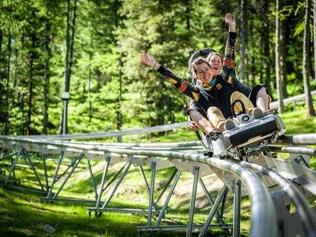 Luge sur rail du Caribou