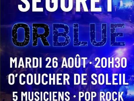 Live concert van O'Coucher de Soleil