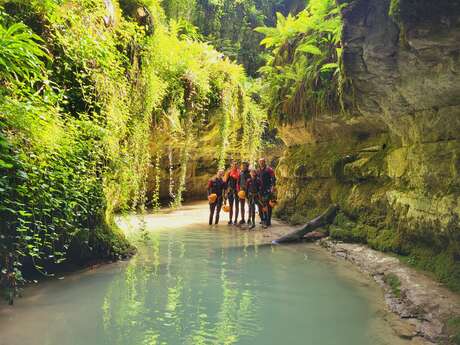 Canyoning au Grenant avec Terra Nova