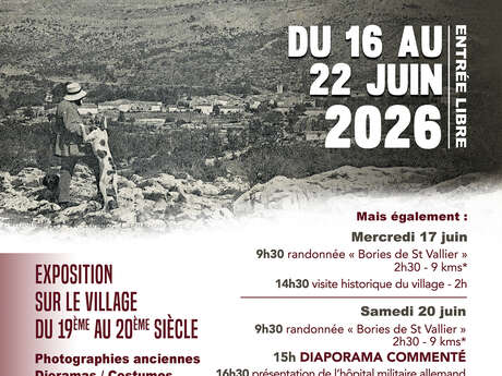 Exposition Saint-Vallier-de-Thiey "Au fil du temps"