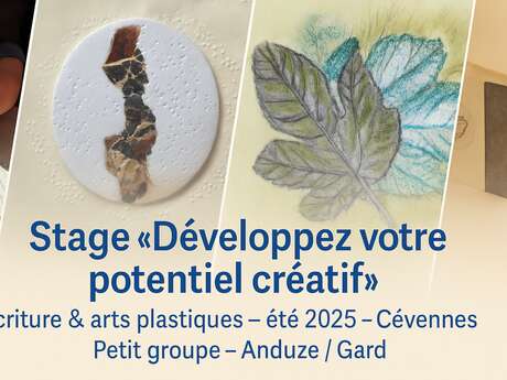 Développez votre potentiel créatif : stage 3 matinées à Anduze