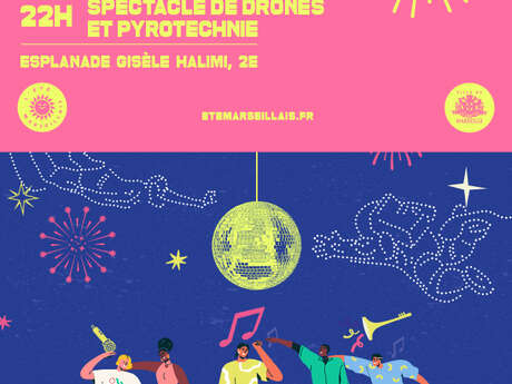 Le 15 août de l’Été Marseillais - Karaoké, spectacle de drones et pyrotechnie
