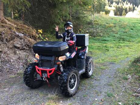 Sortie guidée découverte en quad