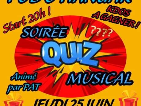 Soirée quiz musical