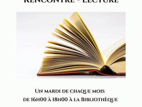 Encuentro de lectura en la biblioteca