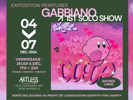 Exposition de peinture : Gabbiano first solo show !