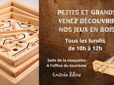 Jeux en bois pour petits et grands