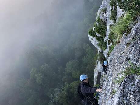 Sortie Via-Ferrata