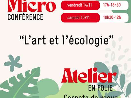 L'art et l'écologie -  Micro-conférence