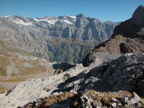 Itinéraire pédestre : Tour des Dents Blanches GR®P mini 4 jours à pieds - Etape 4 : Refuge du Folly > Les Allamands