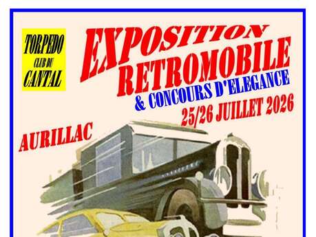 Expo rétromobile et concours d'élégance