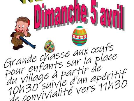 Pâques : Chasse à l'oeuf