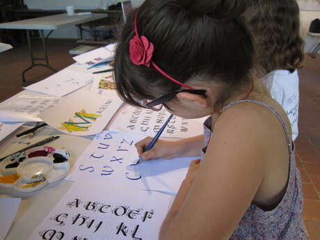 Atelier jeune public - Apprenti calligraphe