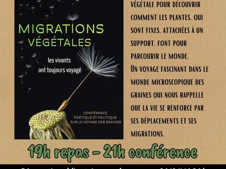 conférence botanique et poétique animée par Marine