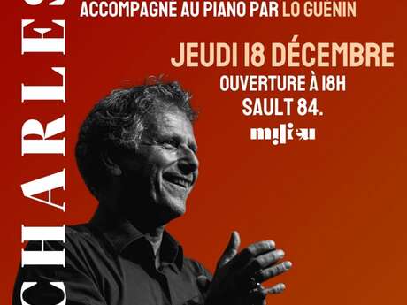 Les spectacles vivants au M![lieu] : Lecture musicale de Charles Berling