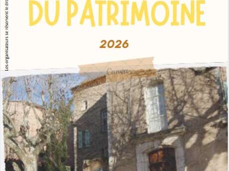 Journées européennes du patrimoine à Bauduen