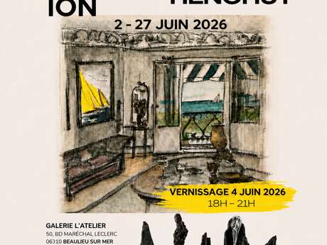 Exposition HÉNOHUT - L'Atelier Beaulieu-sur-Mer