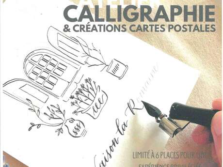 Kalligrafie en ansichtkaarten workshop