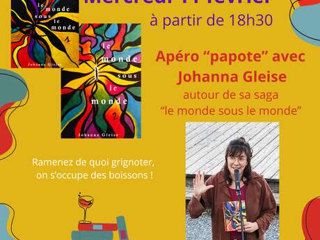 Apéro "papote" avec Johanna Gleise