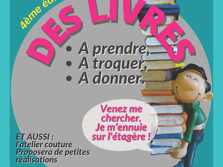 4e édition des livres à prendre, troquer, donner