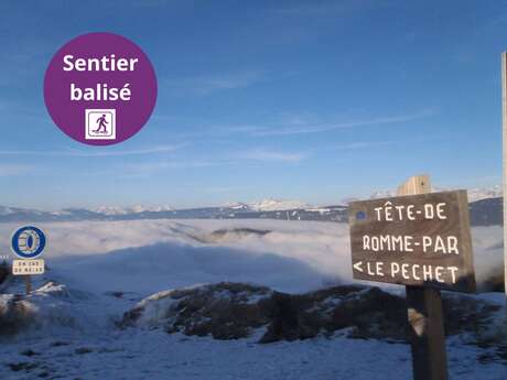 Tour de la Tête de Romme - Randonnée hivernale