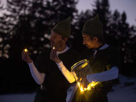 Spectacle lumineux de Noël - Lutins