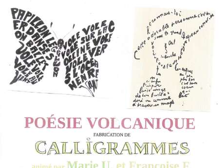 Atelier créatif | Fabrication de calligrammes