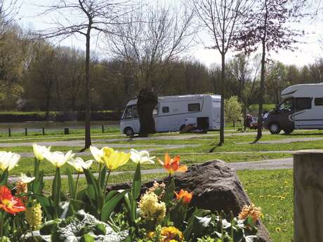 Aire d'accueil de camping-car de Bouchemaine