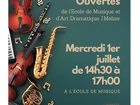 Journée Portes Ouvertes de l’École de Musique et d’Art Dramatique Jacques Melzer