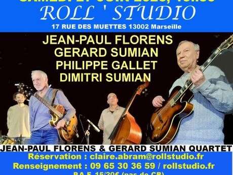 Jean-Paul Florens et Gérard Sumian Quartet en concert