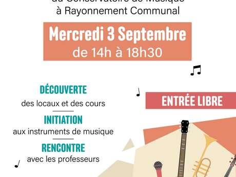 Portes ouvertes du conservatoire de musique à rayonnement communal