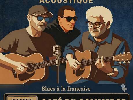 Concert de Blues à la française au Café du Commerce