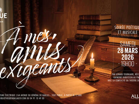 Lectures: A mes Amis exigeants