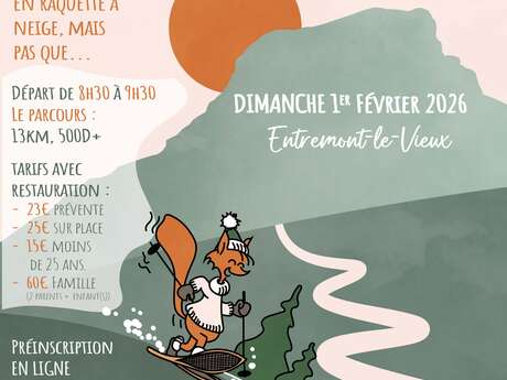 40ème Passe Montagne, randonnée en raquette à neige, mais pas que...