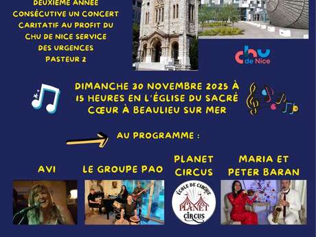 Concert caritatif à Beaulieu
