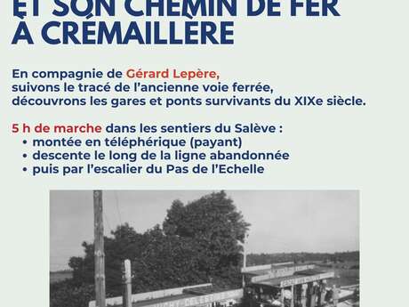 Randonnée, le Salève et son chemin de fer à crémaillère