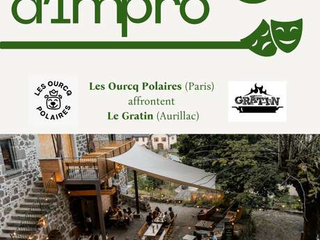 Match de théatre d'improvisation ! Le Gratin VS Les Ourcq Polaires