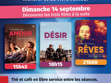 Cinéma :  "La trilogie d'Oslo"