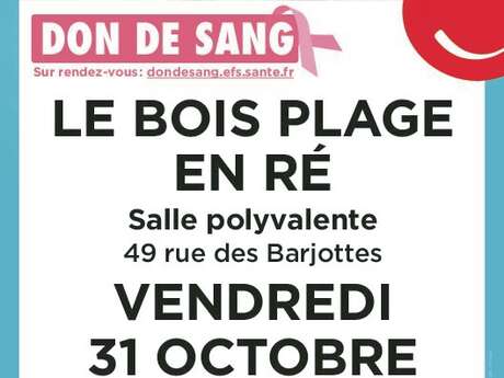 Blutspende in Bois-Plage-en-Ré Blutspende in Bois-Plage-en-Ré