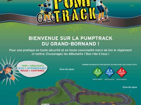 Pumptrack im Dorf