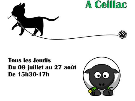 Atelier création d'animaux en pompons de laine