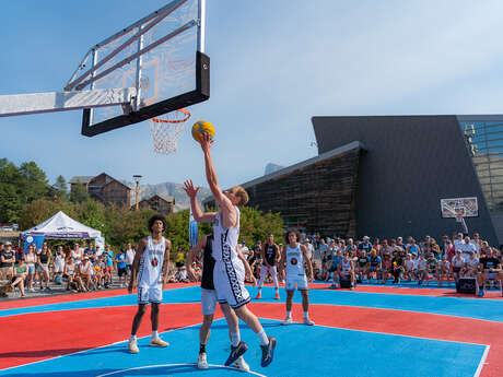 Terrain de basket 3x3