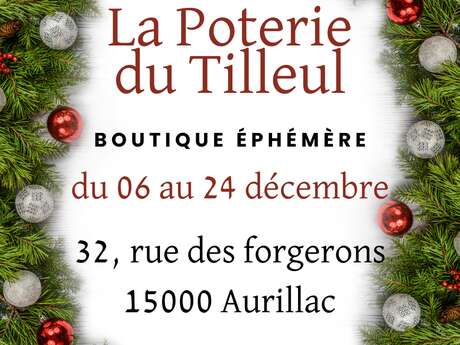 Boutique Ephémère "La Poterie du Tilleul"