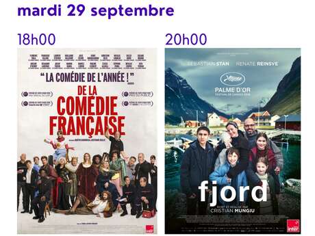 Cinéma au village de Seillans - 2 séances à 18h et 20h