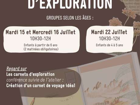Regard sur : les carnets d'exploration