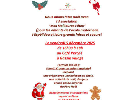 Goûter de Noël au café perché